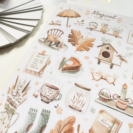 Stickervel Magical Cozy Fall - LETTOOn