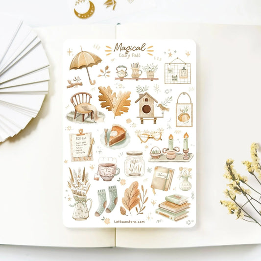 Stickervel Magical Cozy Fall - LETTOOn