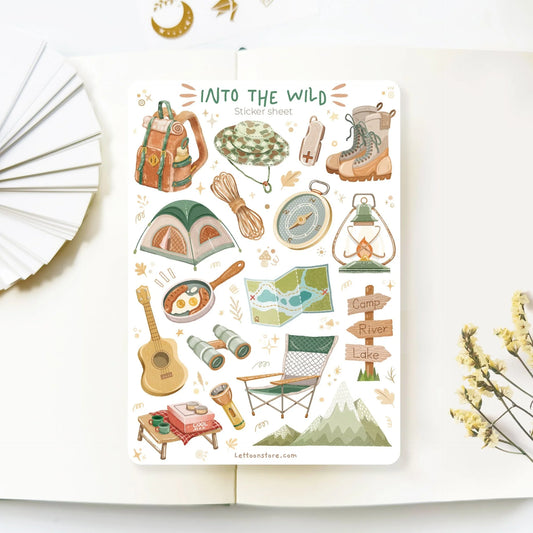 Stickervel Into the Wild - LETTOOn