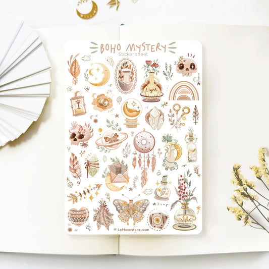 Stickervel Boho Mystery - LETTOOn