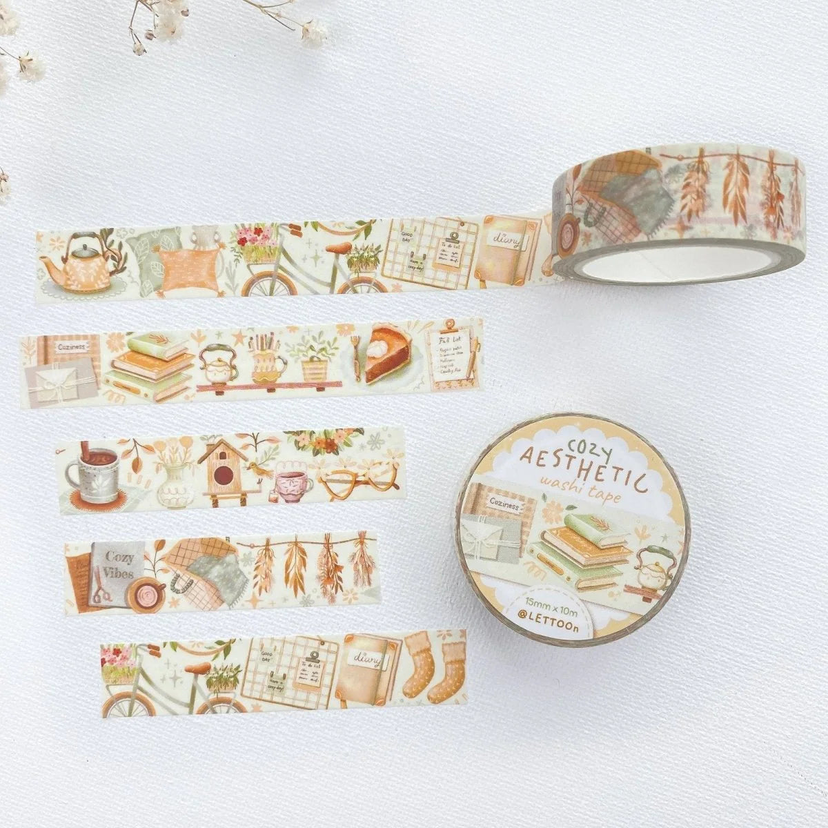 Washi tape Cozy Aesthetic - LETTOOn