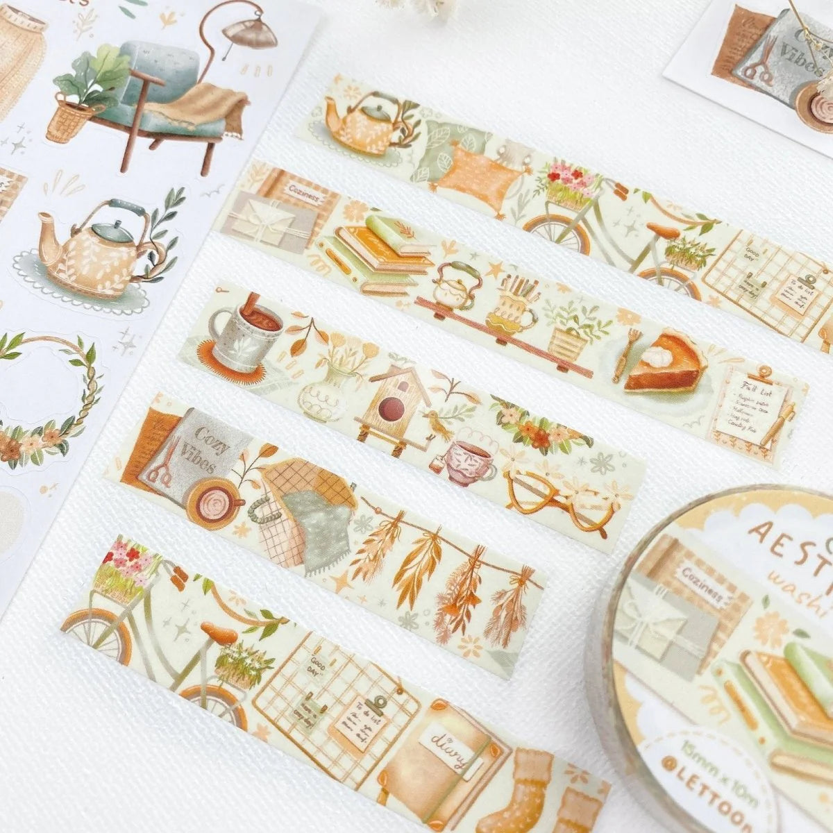 Washi tape Cozy Aesthetic - LETTOOn