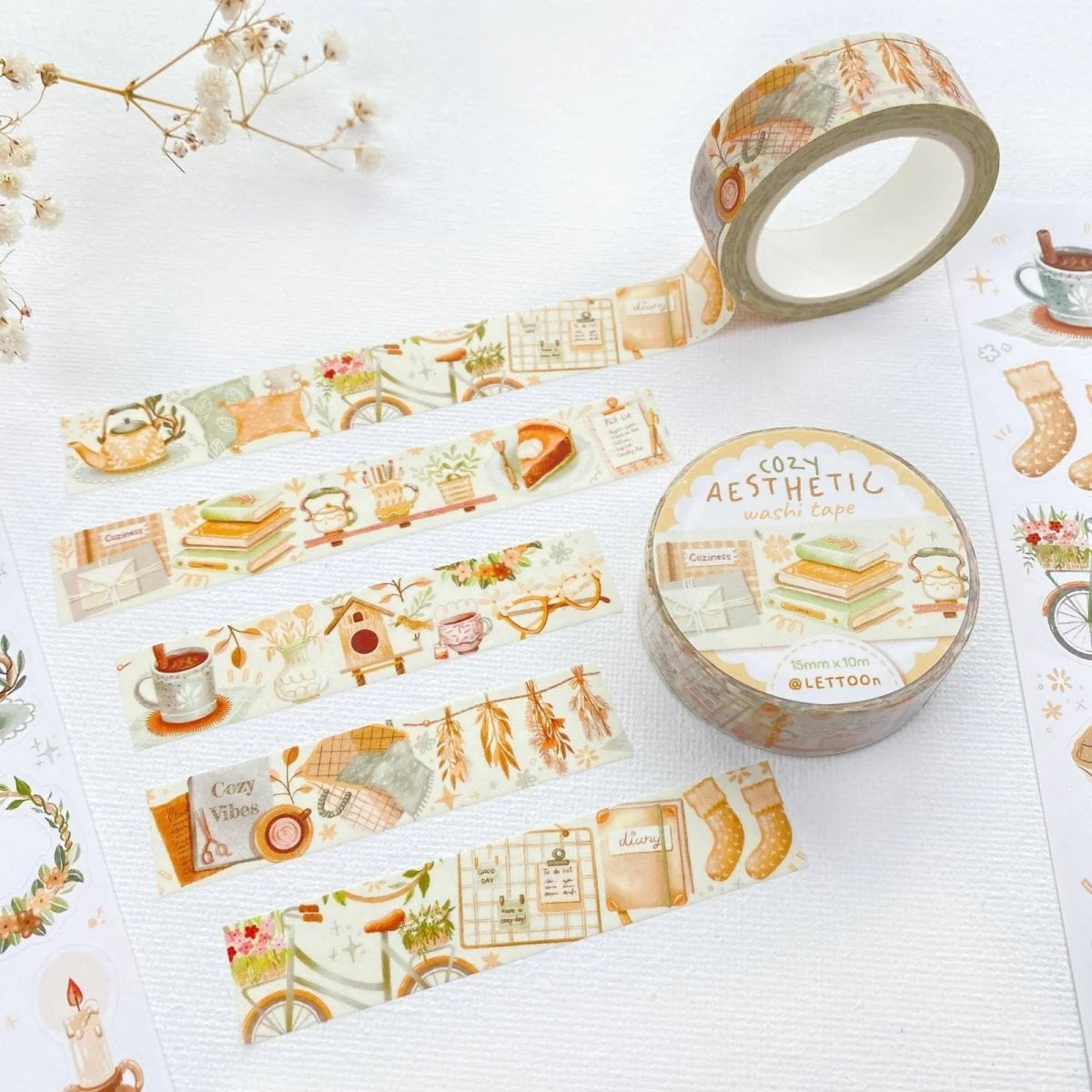 Washi tape Cozy Aesthetic - LETTOOn