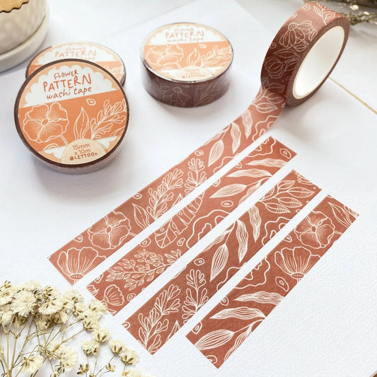 Washi tape Flower Pattern - LETTOOn