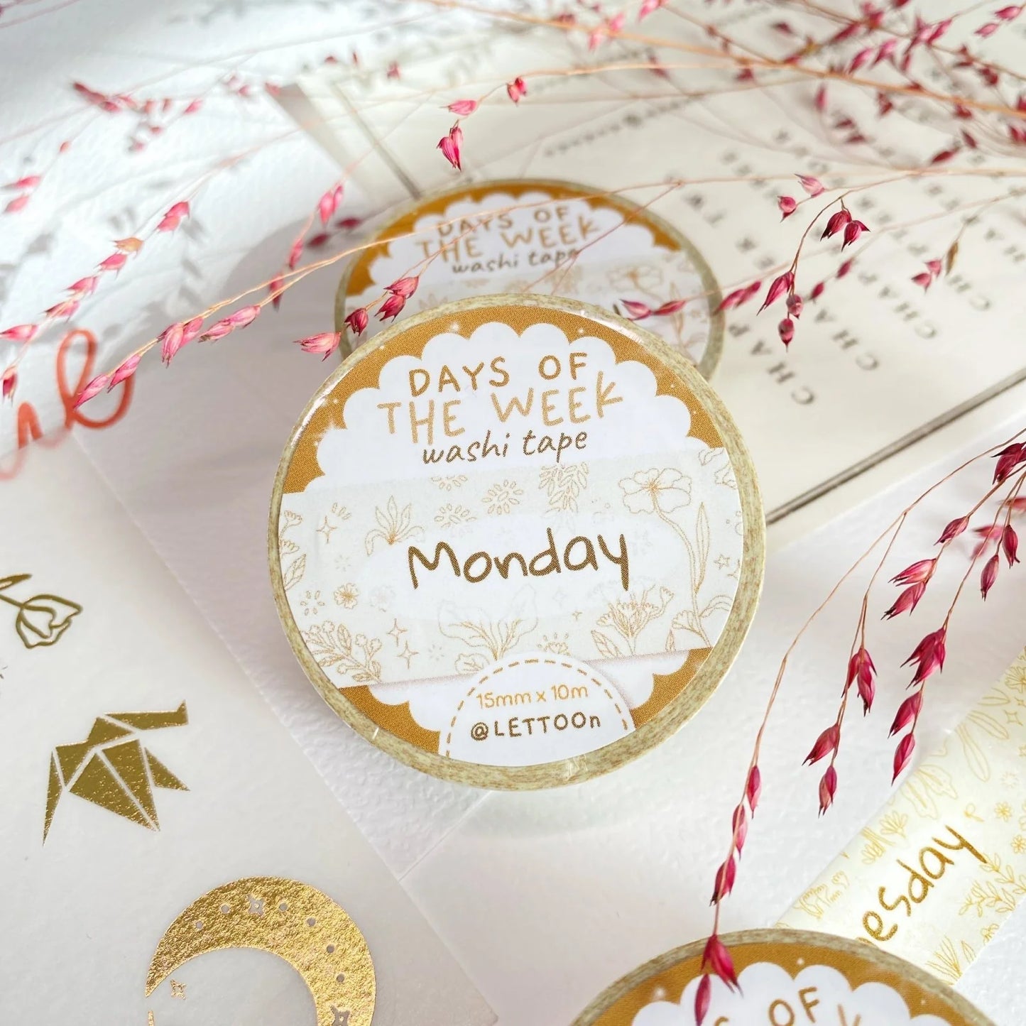 Washi tape Days of the Week - LETTOOn
