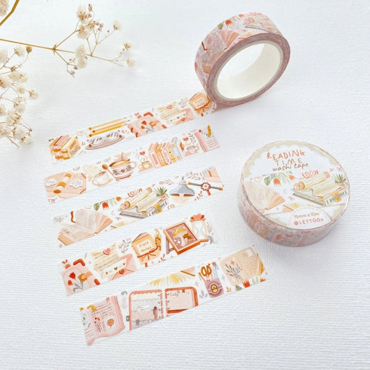Washi tape Reading Time - LETTOOn