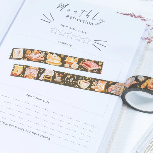 Washi tape Autumn in my Heart - LETTOOn
