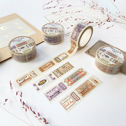 Washi tape Positive Vibes - LETTOOn