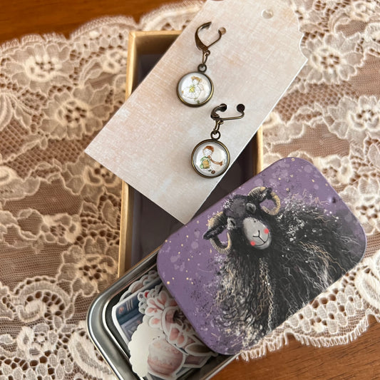 Cadeaupakketje steekmarkeerders Schaap