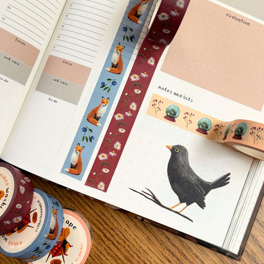 Washi tape Bosbes - Esther Bennink