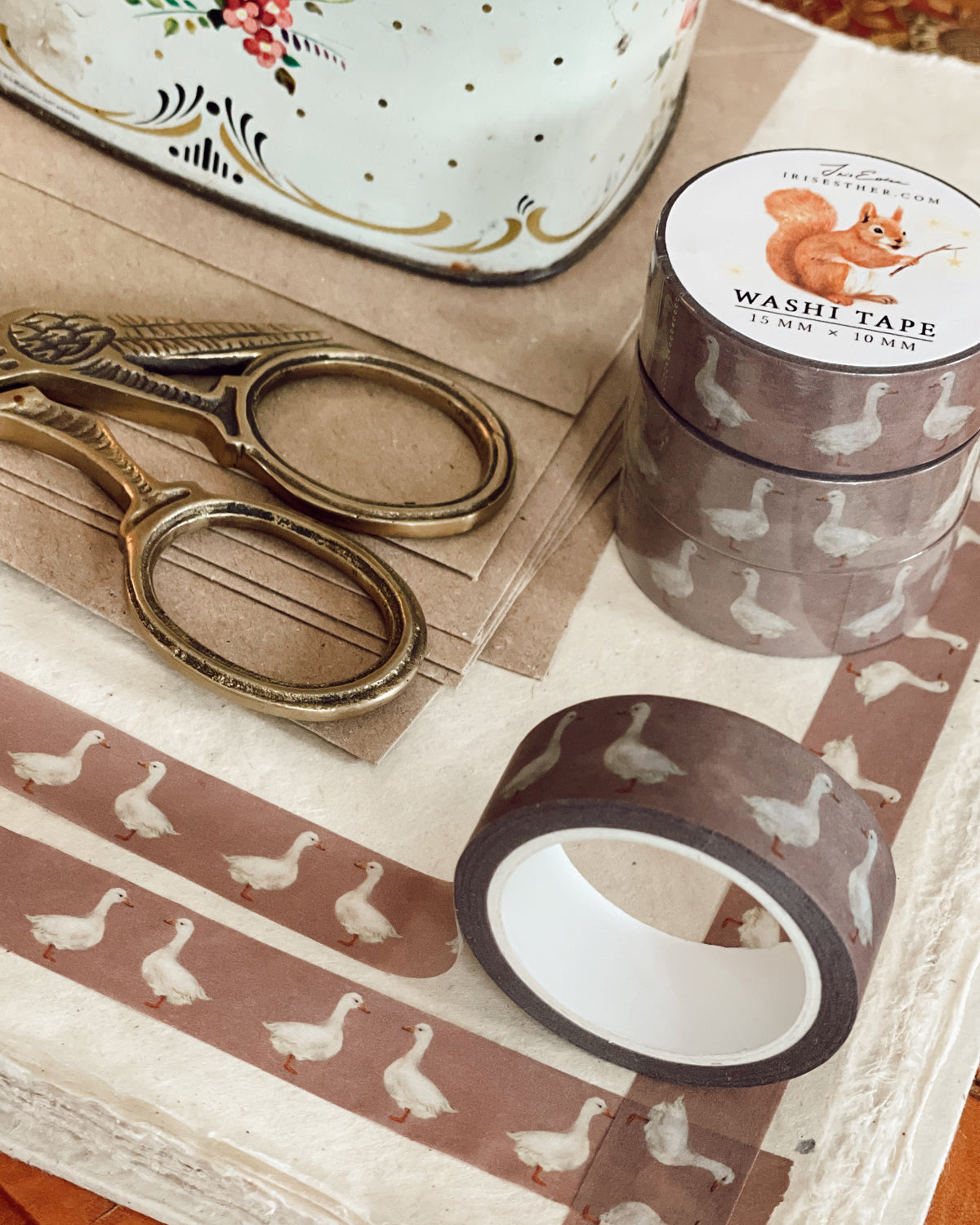 Washi tape Farm Goose - Iris Esther