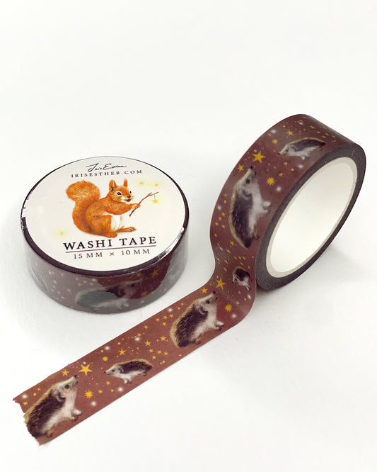 Washi tape Starry Hedgehog - Iris Esther