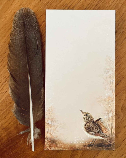 Notitieblokje Featherlight List - Iris Esther