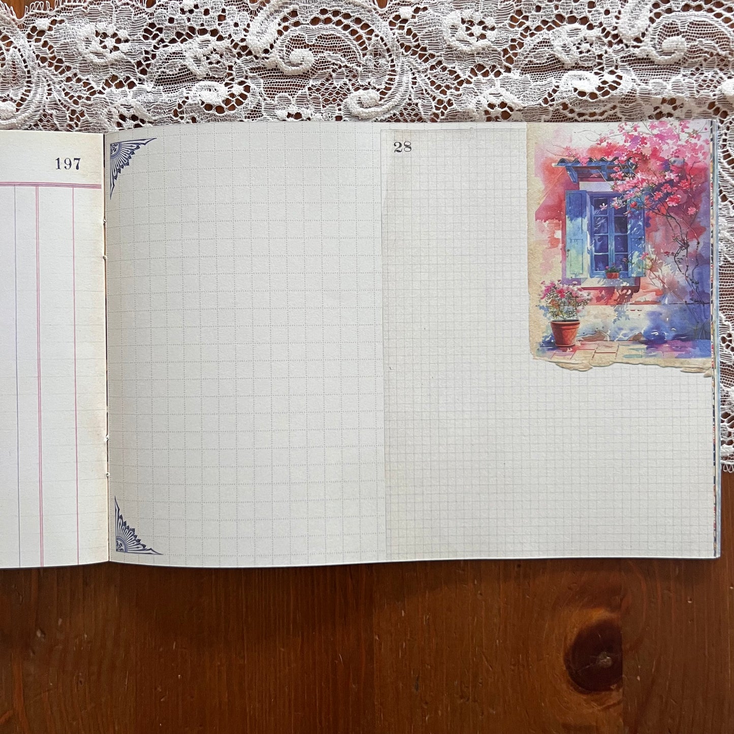 Geïllustreerd notitieboekje Azulejos - Gwenaëlle Trolez Créations