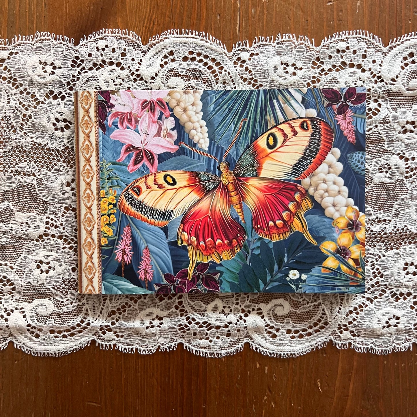 Geïllustreerd notitieboekje Papillons - Gwenaëlle Trolez Créations