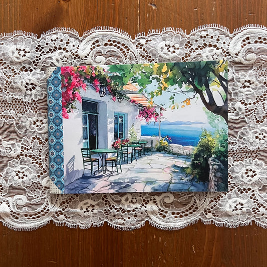 Geïllustreerd notitieboekje Azulejos - Gwenaëlle Trolez Créations