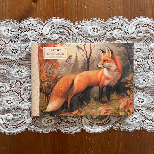 Geïllustreerd notitieboekje Foret Renard - Gwenaëlle Trolez Créations