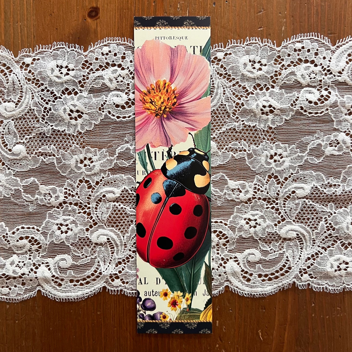 Boekenlegger Coccinelle - Gwenaëlle Trolez Créations