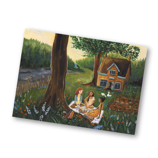 Kaart IJsvogel Cottage - Esther Bennink
