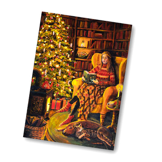 Kaart Kerst Warmte - Esther Bennink