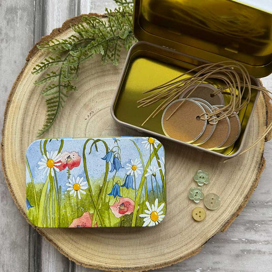Cadeaublikje Meadow Flowers - Alex Clark