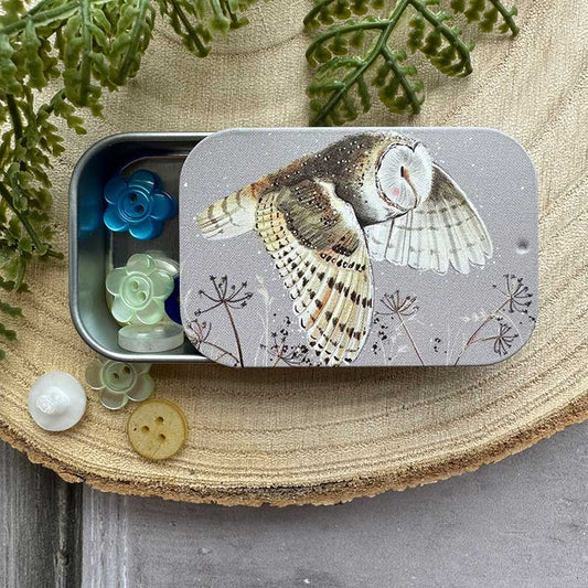Mini blikje Owl - Alex Clark