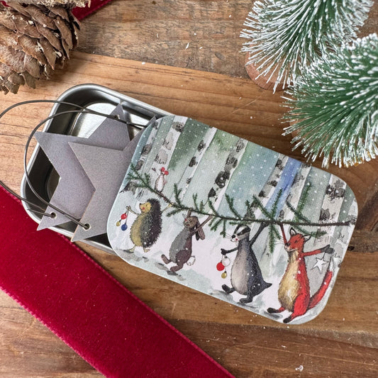 Mini blikje Festive Forest Friends - Alex Clark
