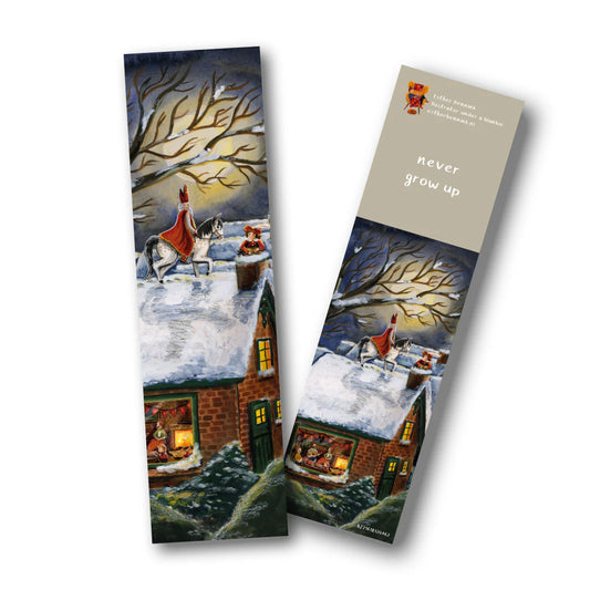 Boekenlegger Never grow up - Esther Bennink