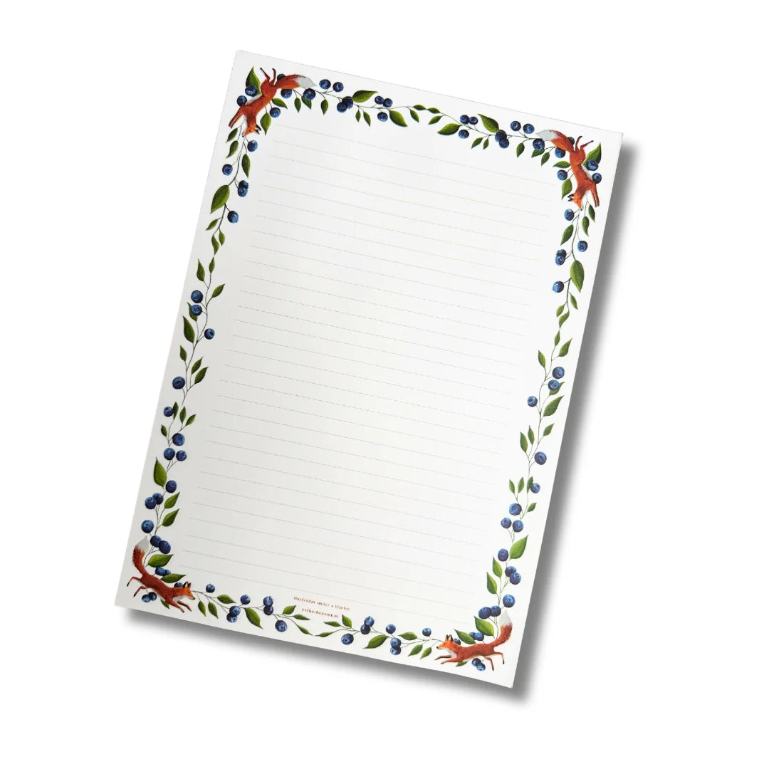 Notitieblok XL Bessendroom - Esther Bennink