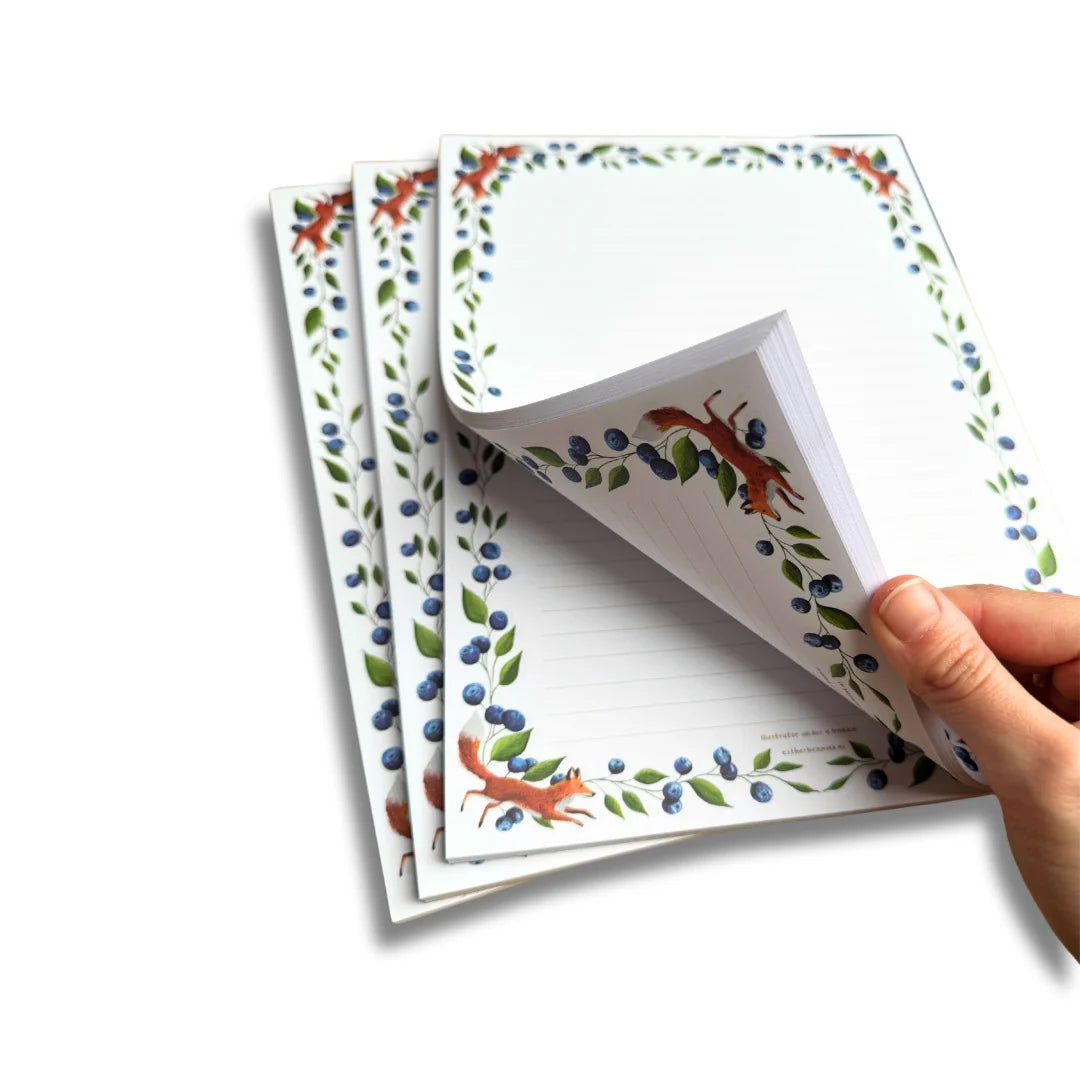 Notitieblok XL Bessendroom - Esther Bennink