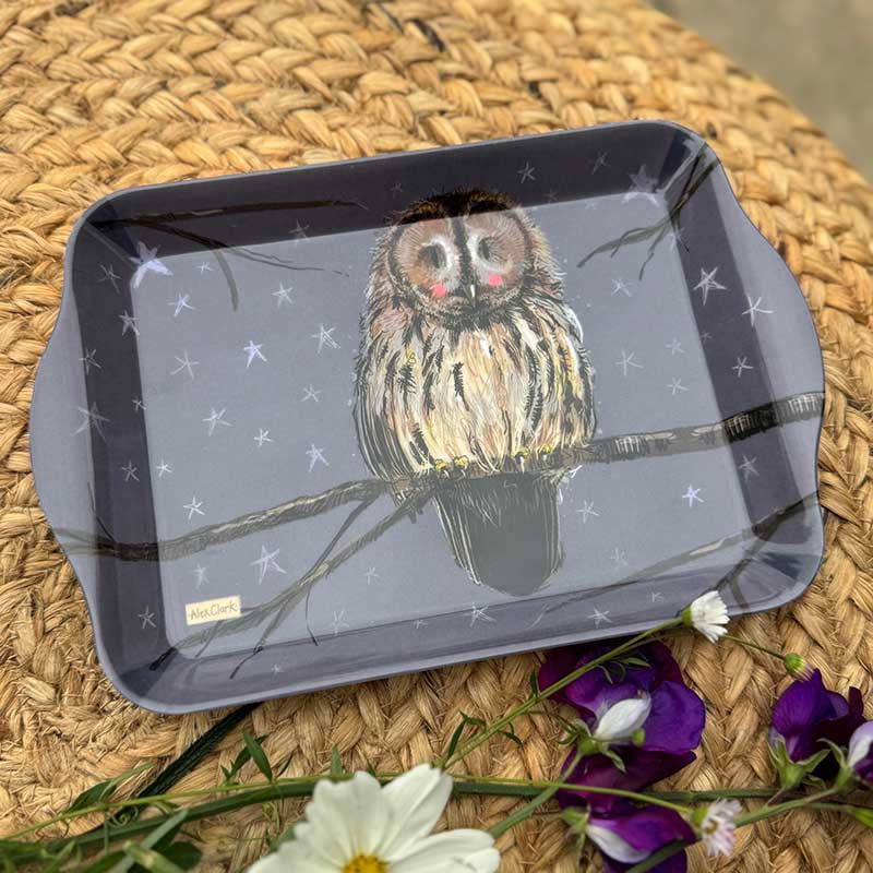 Klein dienblad Night Owl - Alex Clark