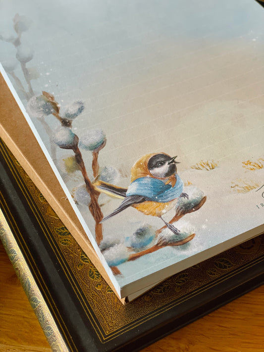 Notitieblokje Chickadees - Iris Esther