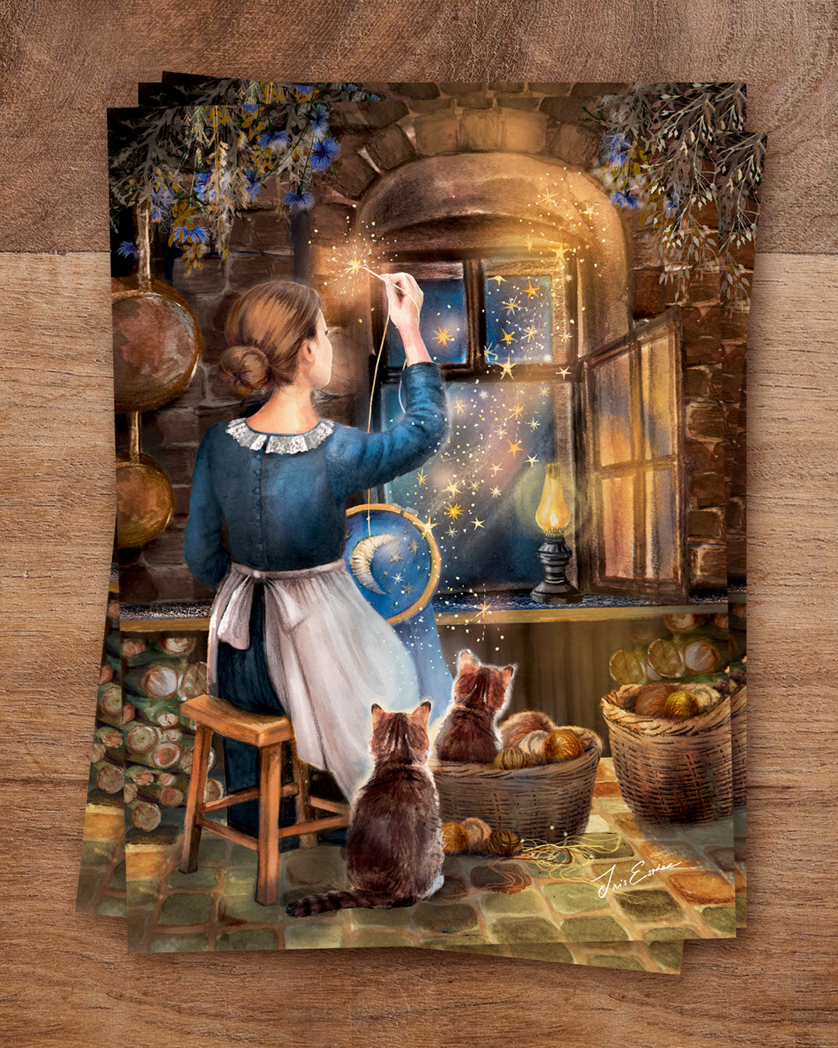 Kaart The Seamstress of Stars - Iris Esther