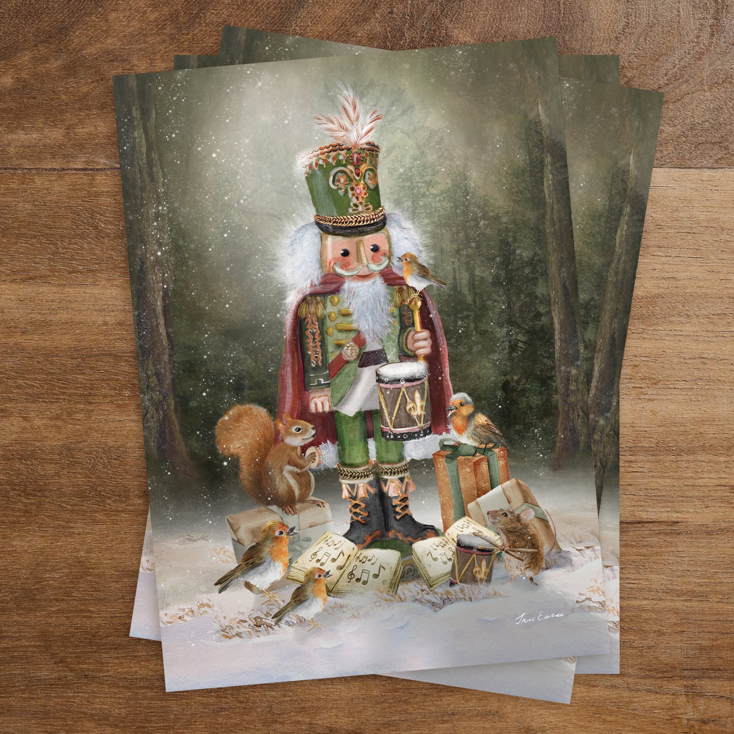 Kaart Nutcracker’s song - Iris Esther
