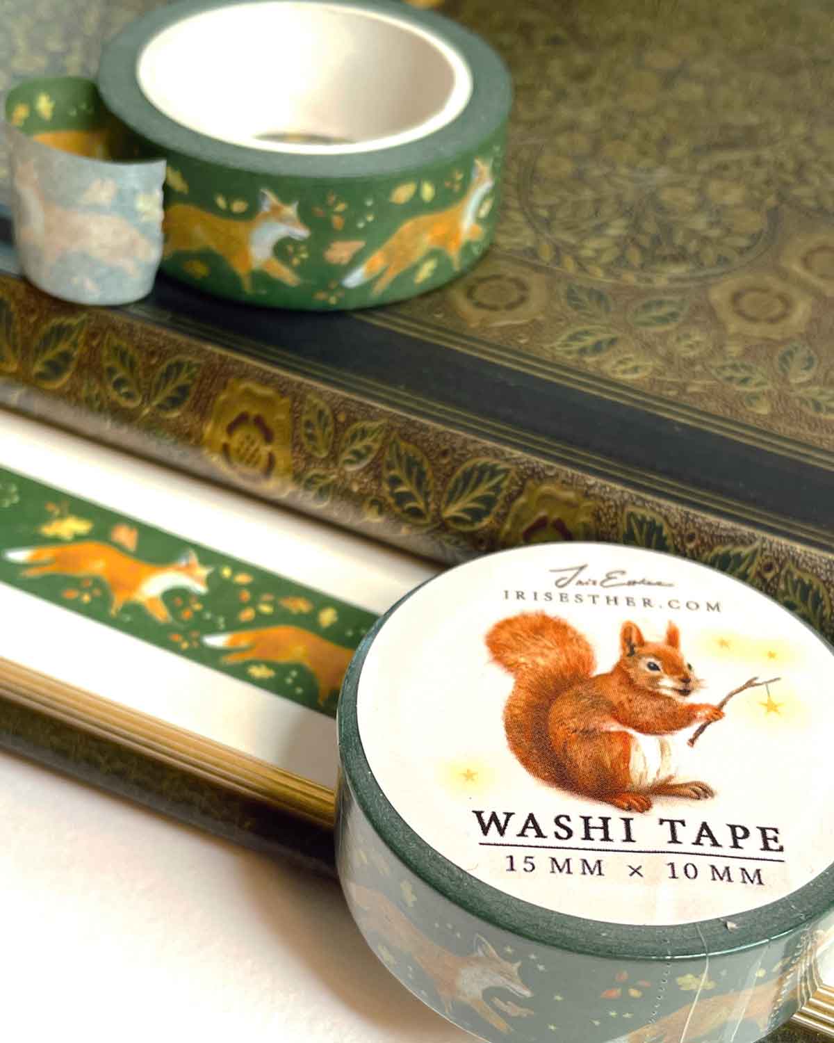 Washi tape Running Fox - Iris Esther
