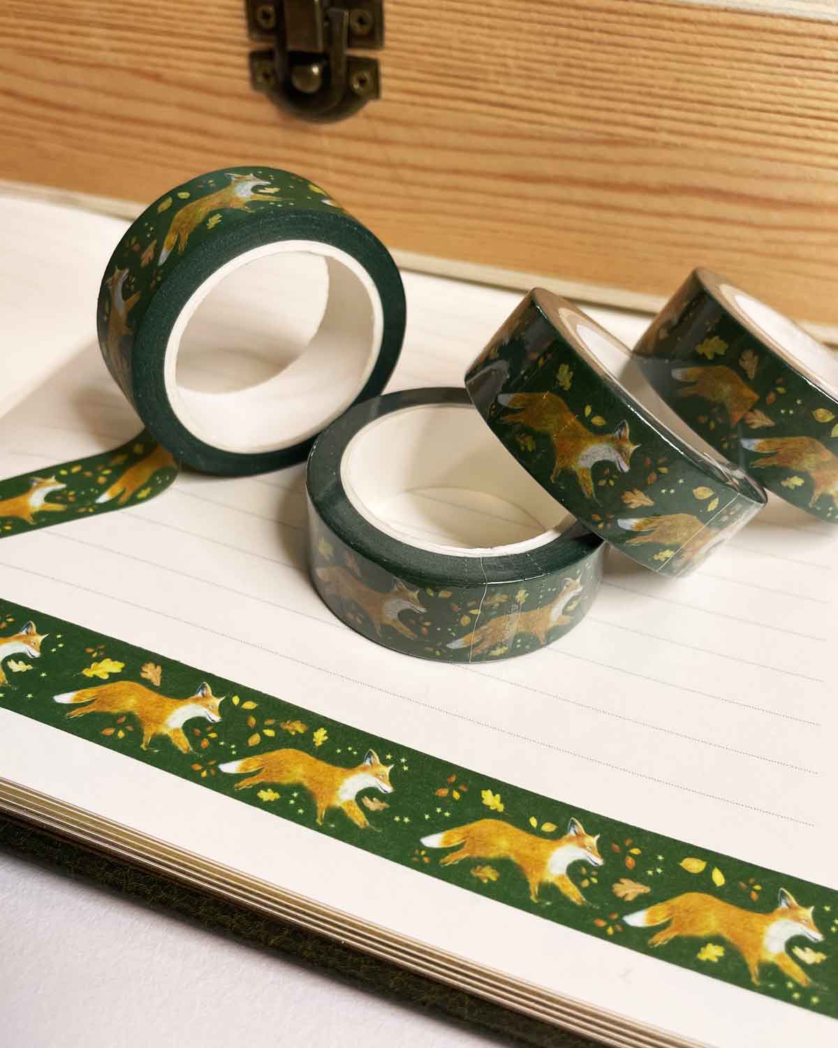 Washi tape Running Fox - Iris Esther