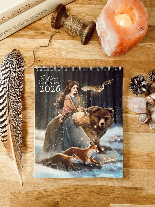 Kalender 2026 Fairytale Art - Iris Esther