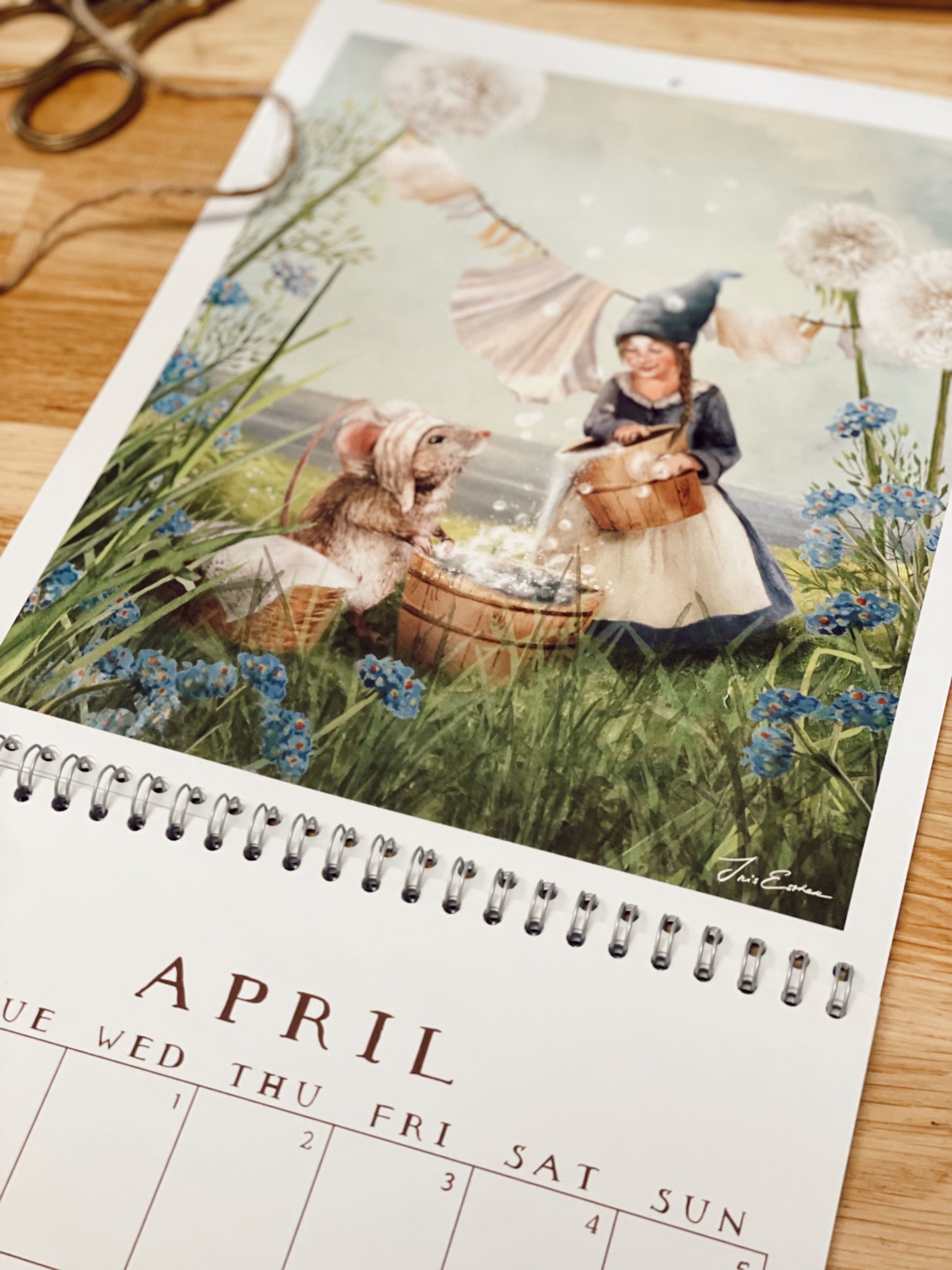 Kalender 2026 Fairytale Art - Iris Esther