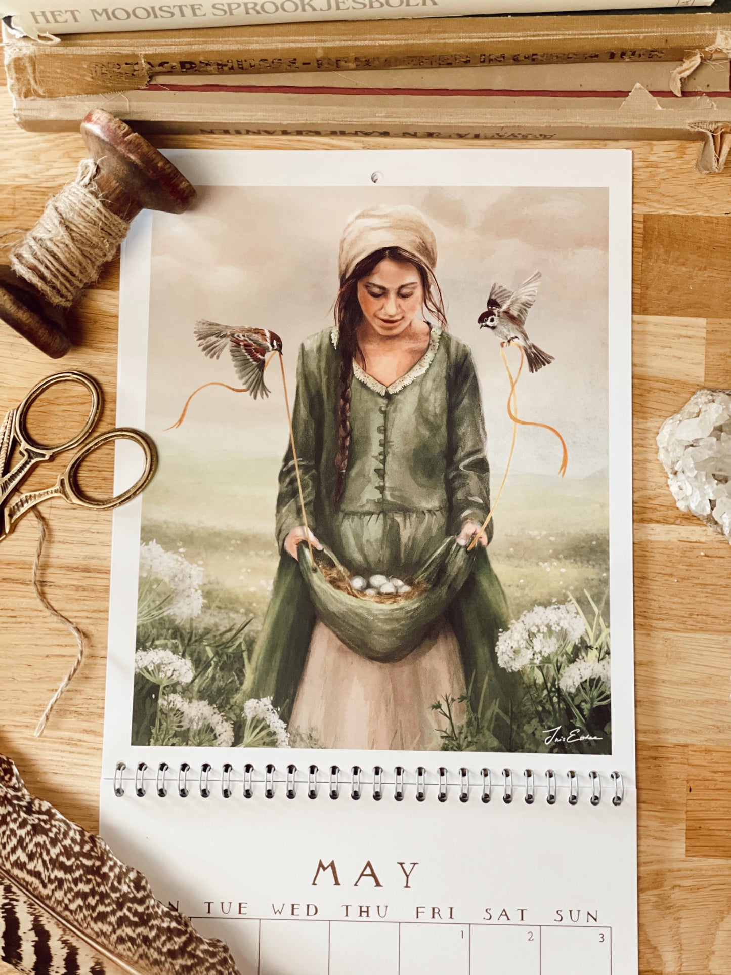 Kalender 2026 Fairytale Art - Iris Esther