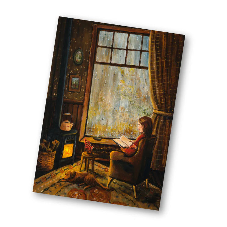 Kaart Regen Cosiness - Esther Bennink