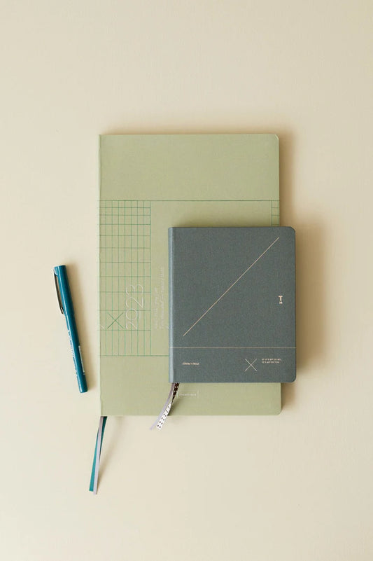 Bullet journal A6 Linnen Eden - Tinne+Mia