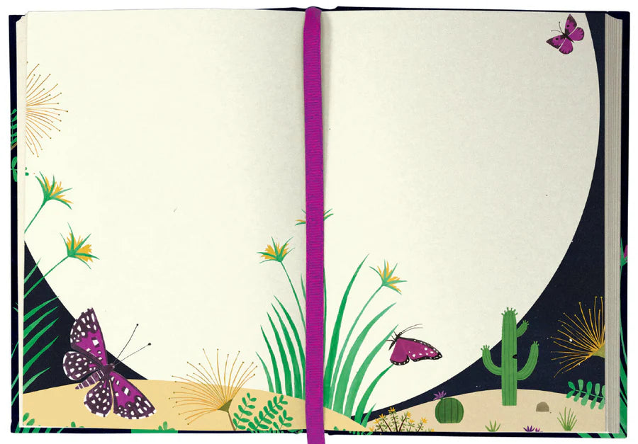 Geïllustreerd notitieboek Night Flower - Roger la Borde