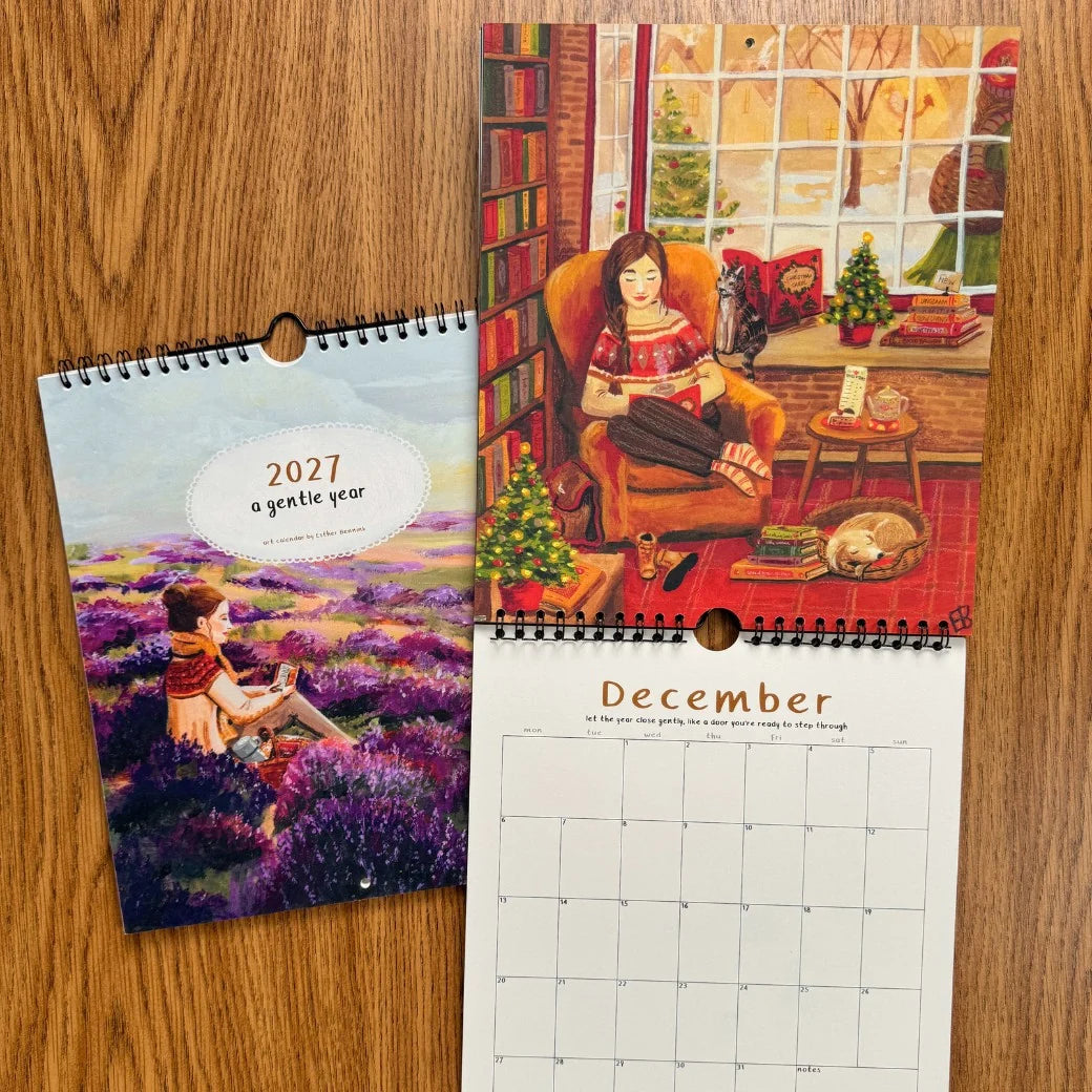 Kalender 2027 A gentle year - Esther Bennink