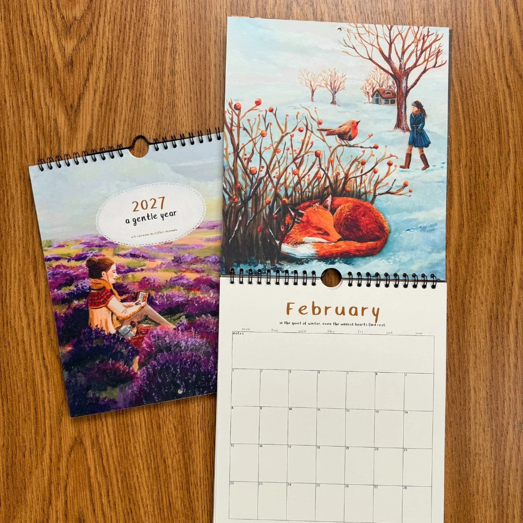 Kalender 2027 A gentle year - Esther Bennink