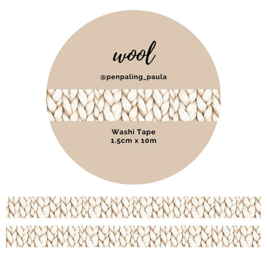 Washi tape Wool - Penpaling Paula