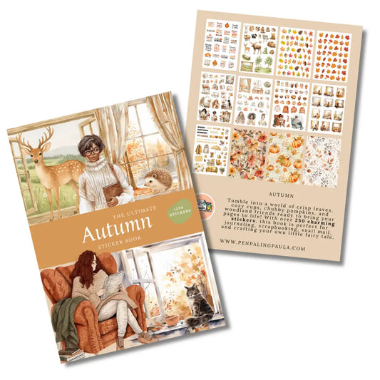 Stickerboek Autumn - Penpaling Paula