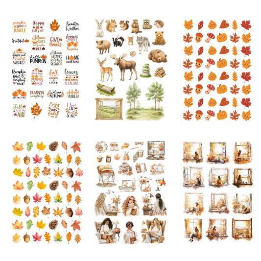 Stickerboek Autumn - Penpaling Paula
