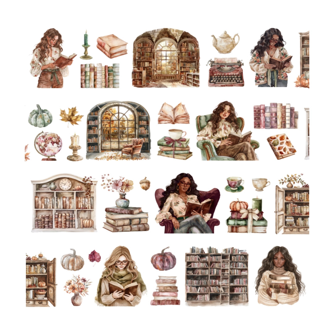 PET tape Library 1 meter - Penpaling Paula