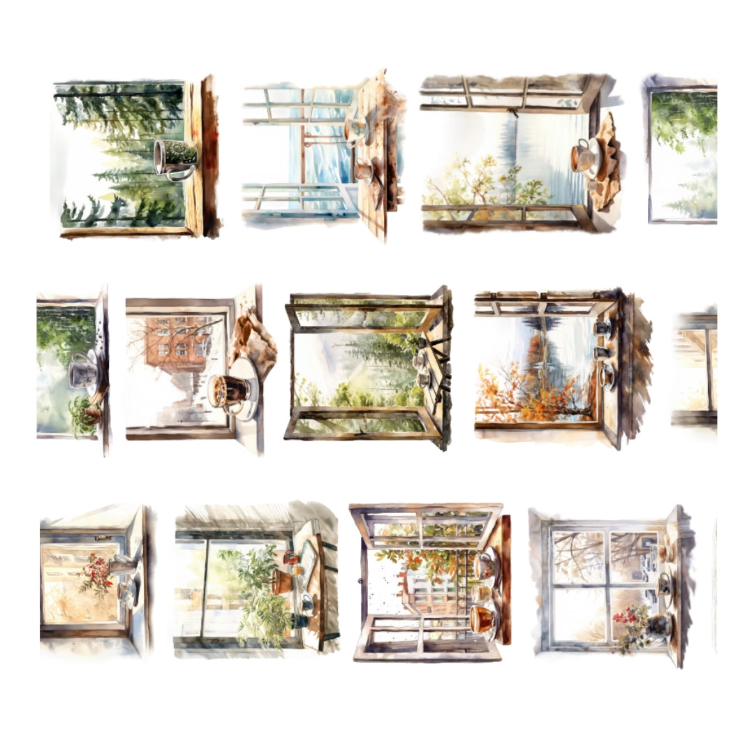 PET tape Windows 5 meter - Penpaling Paula