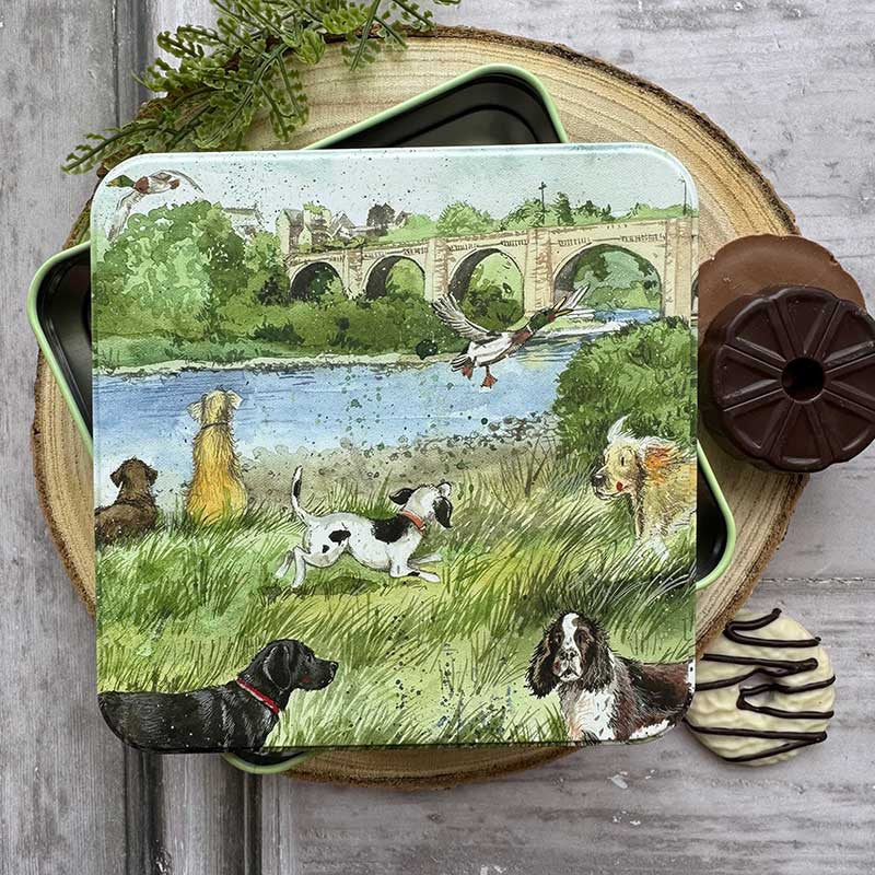 Vierkant blik Large Along the river - Alex Clark